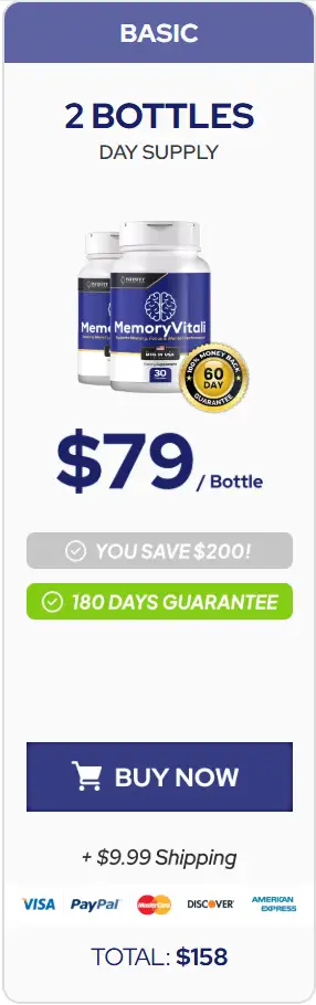 MemoryVitali - 2 Bottle